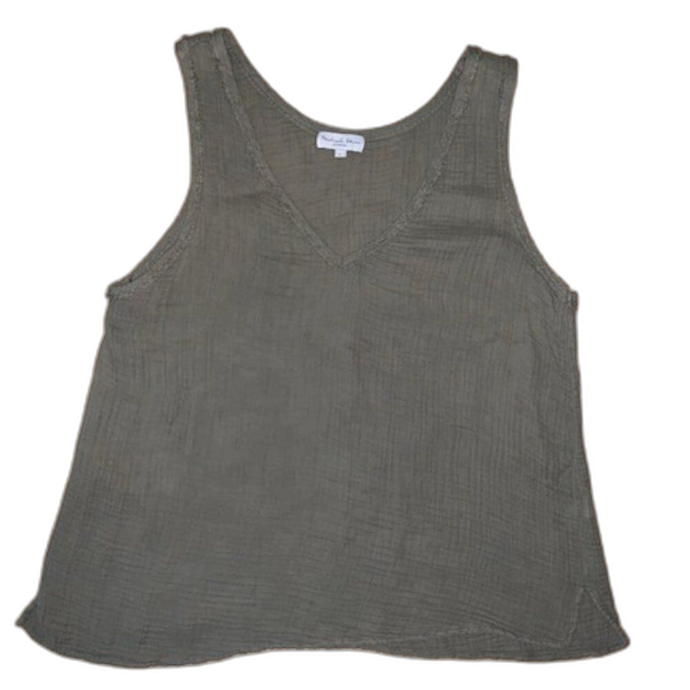 💚✨ Michael Stars Women's Tammy Easy Cotton Tank Top – Size Large 100% Cotton✨💚